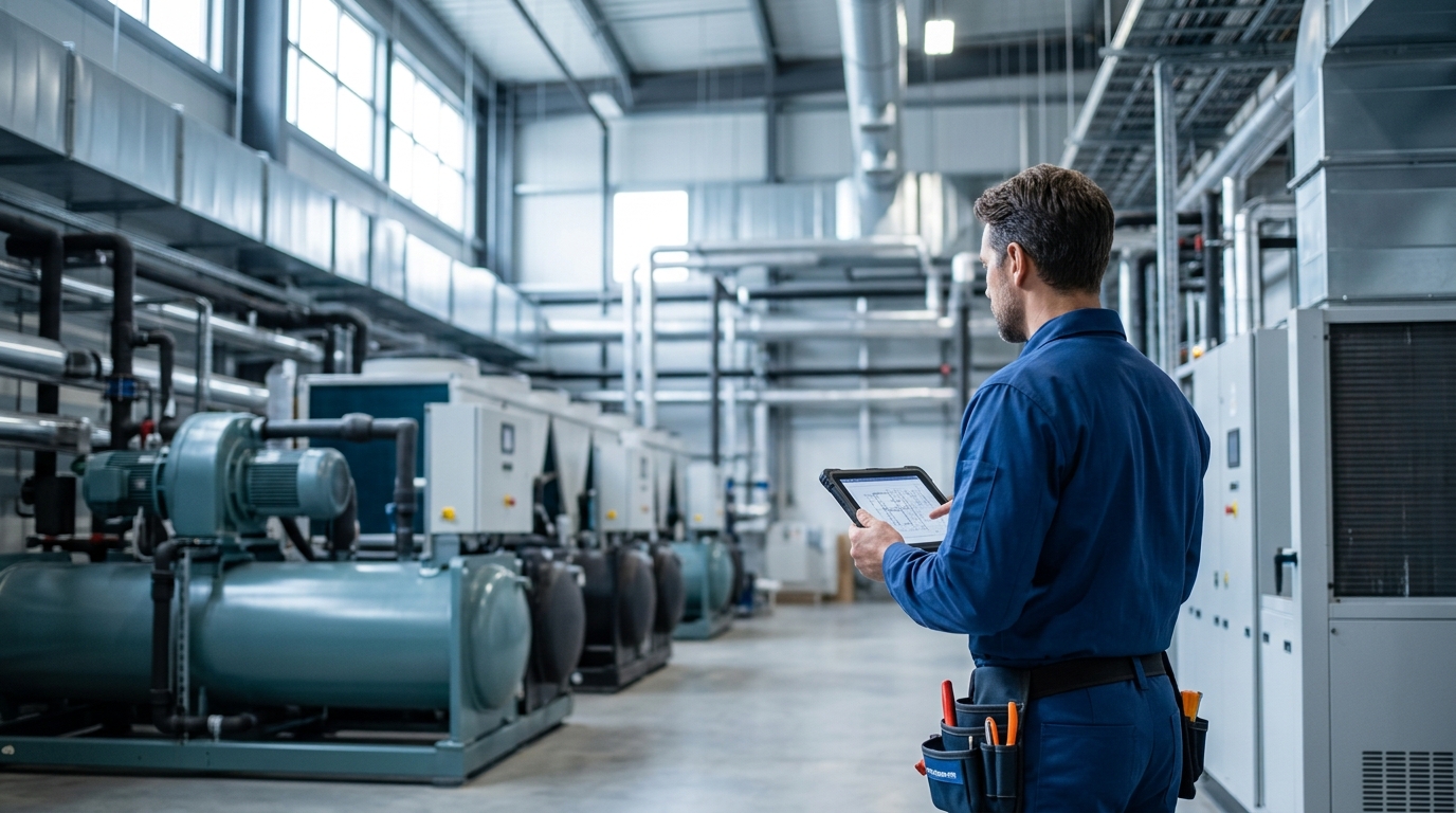 Maintaining Large Commercial HVAC Systems: Best Practices from A