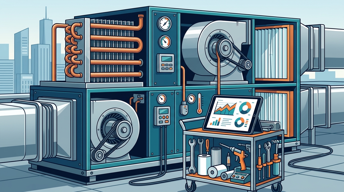 Maintaining Large Commercial HVAC Systems: Best Practices from A