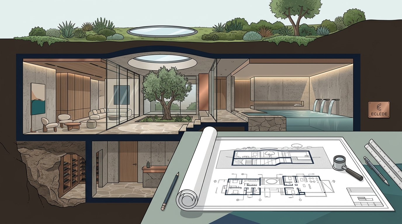 Vassilis Siafaricas: Subterranean Luxury Living - The Future ofS
