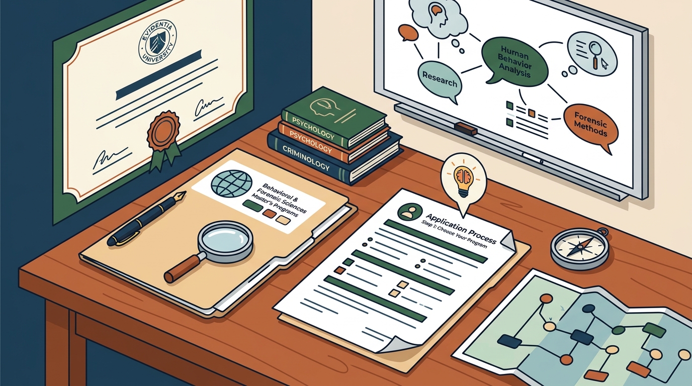 Applying for a Graduate Degree in Behavioral or Forensic Scienes