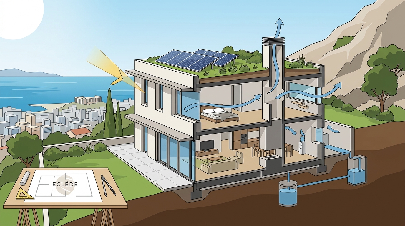 Building a Sustainable Luxury Residence: Bioclimatic Design Prin