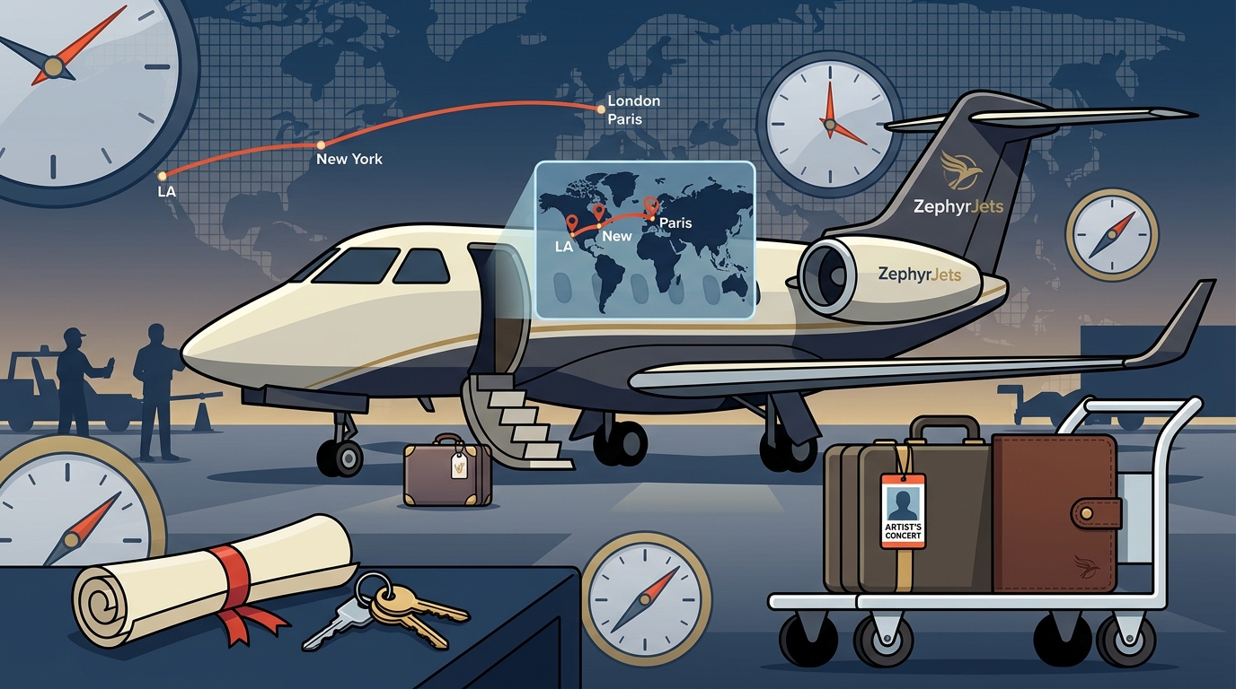 The Top 5 Private Jet Charter Companies for Urgent and Last-Minu