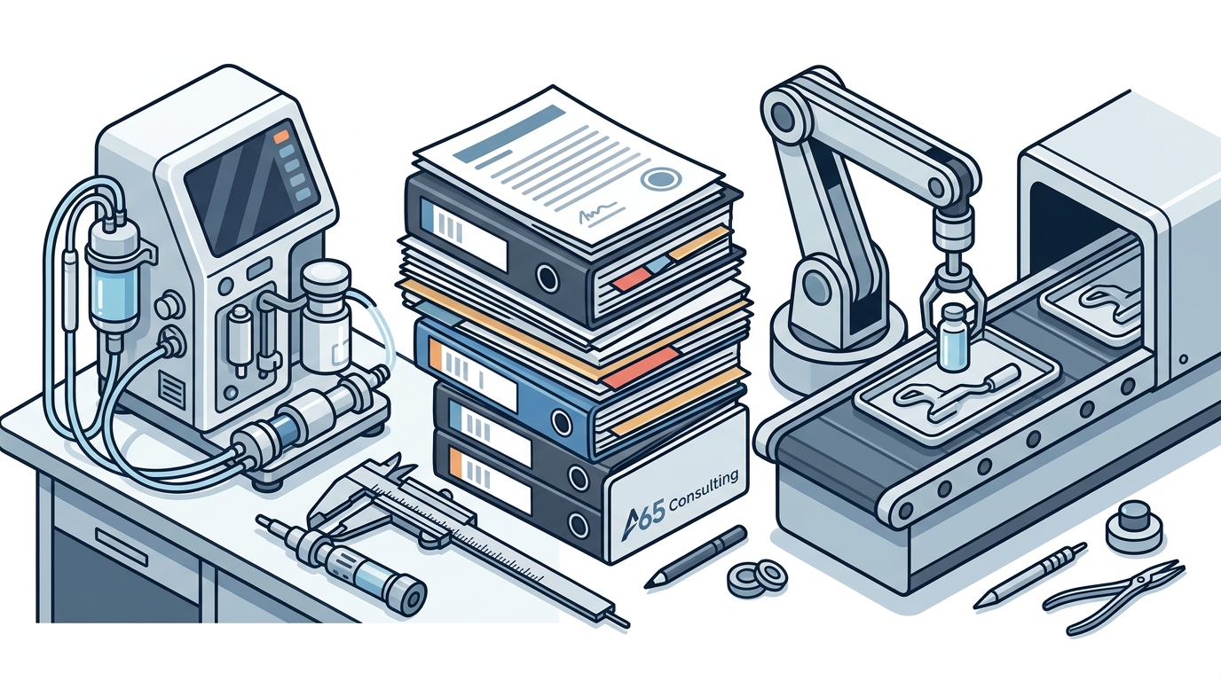 Preparing a Medical Device for FDA 510k Submission and Manufact링