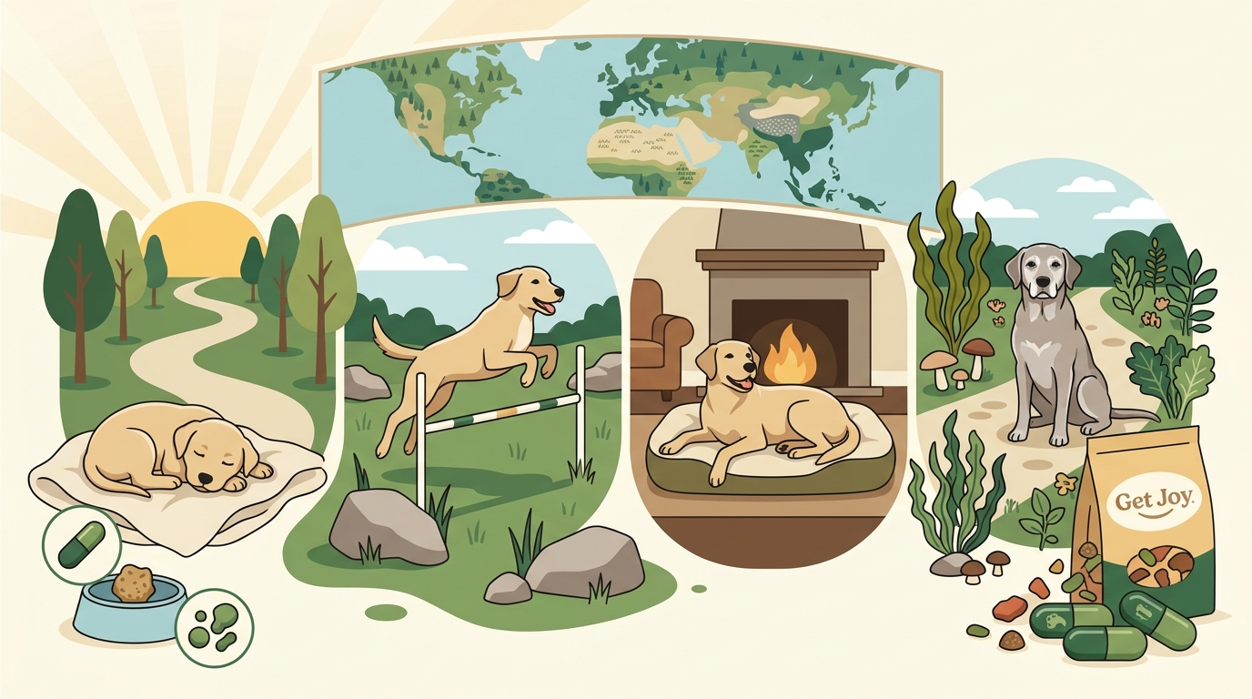 Unlocking Canine Longevity: Blue Zones for Dogs | Get Joy