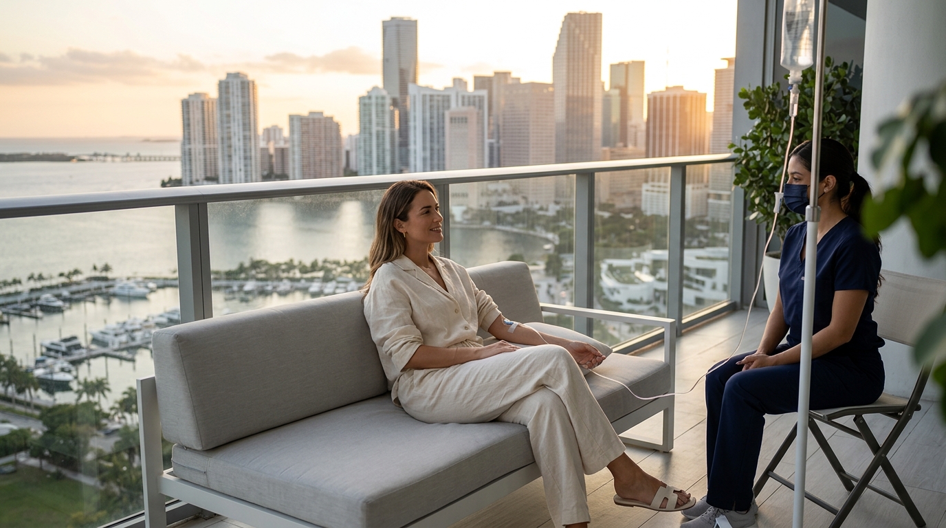Mobile IV Therapy in Miami and Brickell: Top Providers and Benef