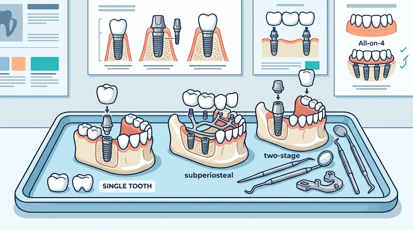 Understanding the Different Types of Dental Implants: A Comprehn