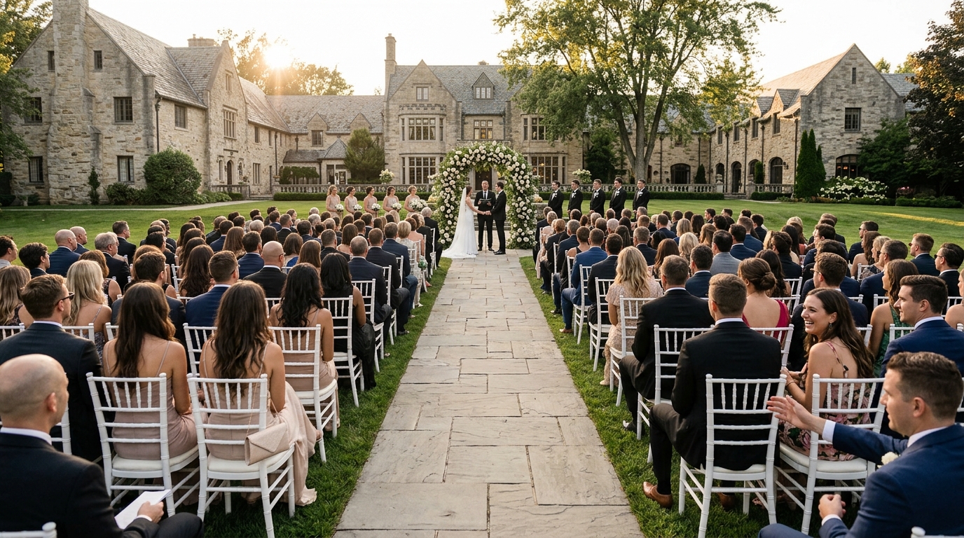Choosing the Perfect Luxury Wedding Venue for Your Guest Count:A