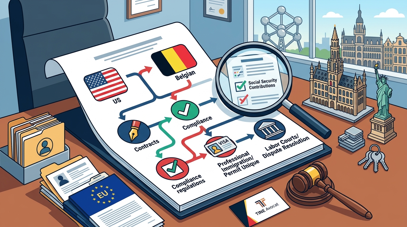 Legally Hiring Employees in Belgium: A Comprehensive Guide for U