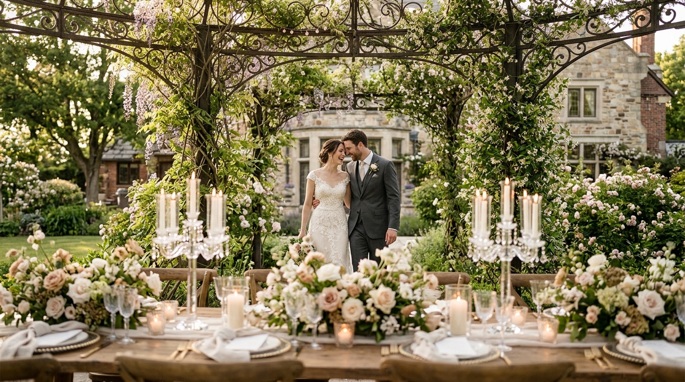 Romantic Garden Weddings: Ideas and Inspiration from Knotting Hl