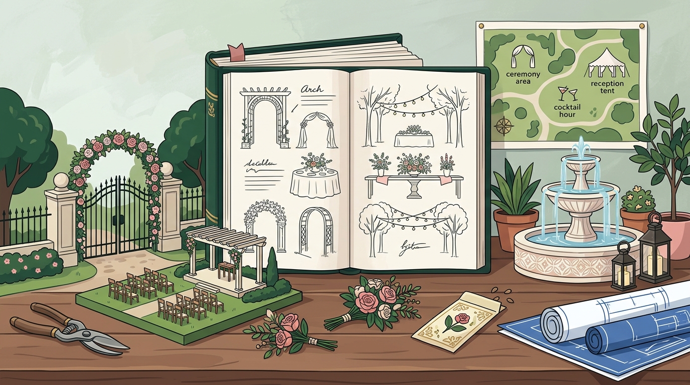 Romantic Garden Weddings: Ideas and Inspiration from Knotting Hl