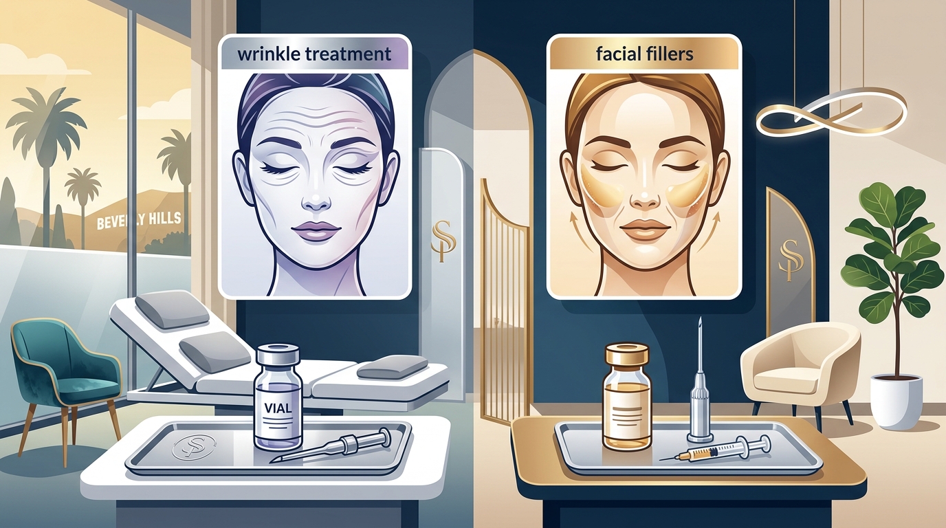 Which Clinic Offers Wrinkle Treatments and Facial Fillers in Bev