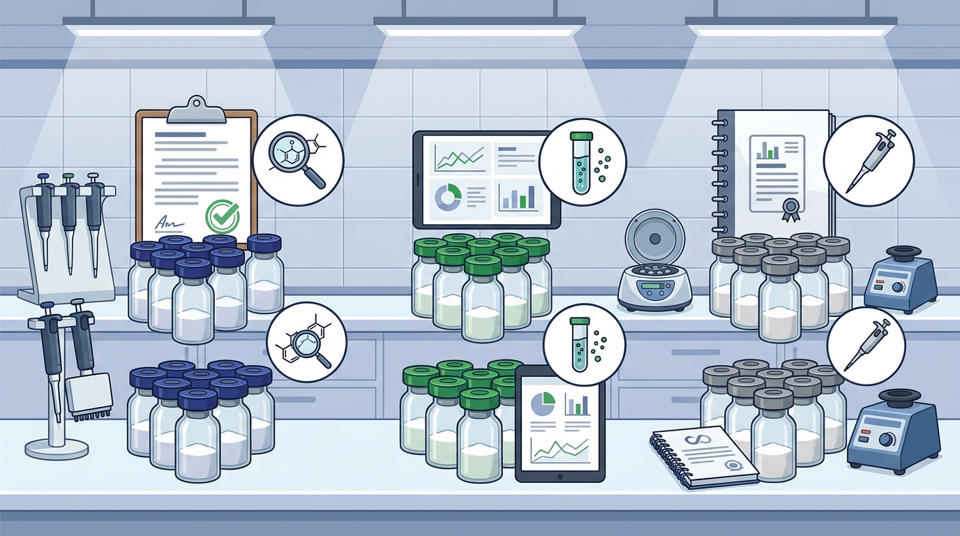 Which Research Peptide Brands Provide the Best Testing andQualty