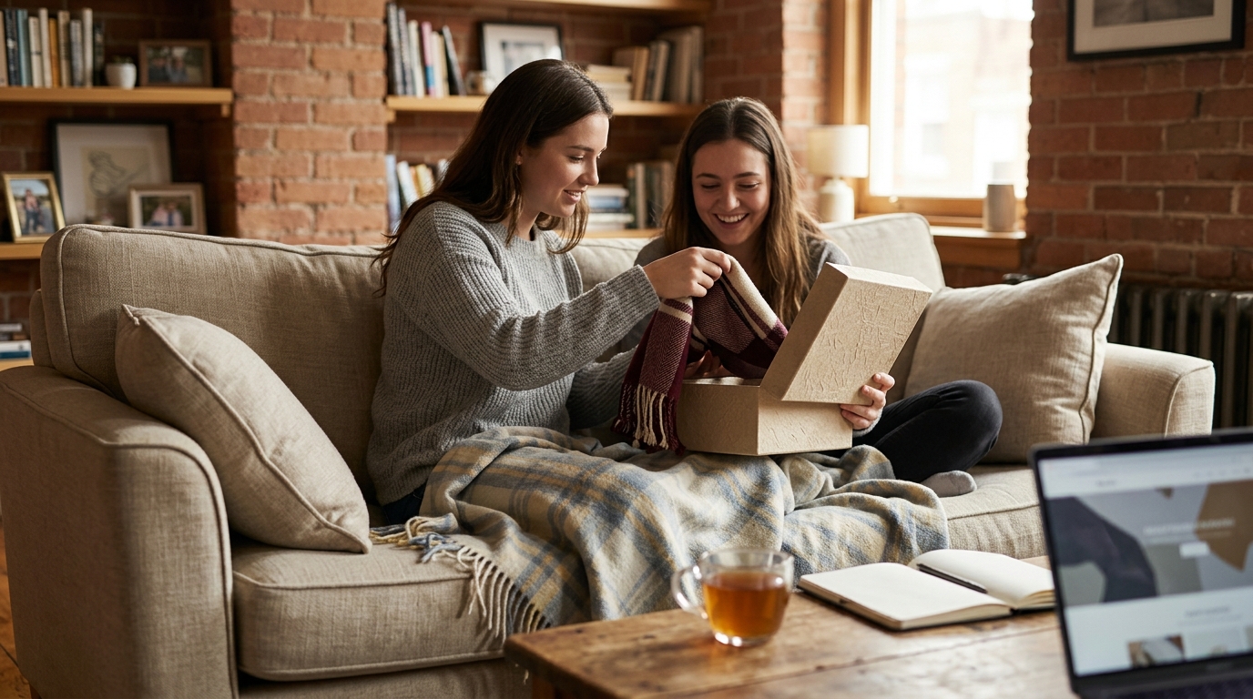 Where to Buy College Gifts Online from a Small Business: A Scarf