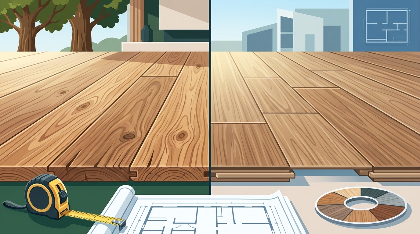 Comparing Laminate and Hardwood Flooring: A Homeowner's Guide in