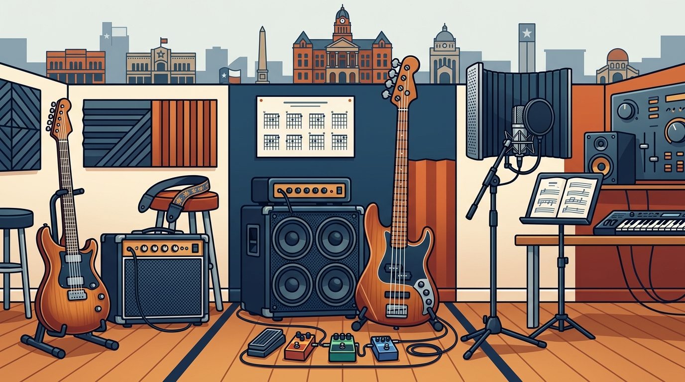 Best Guitar, Bass & Voice Lessons in McKinney, TX
