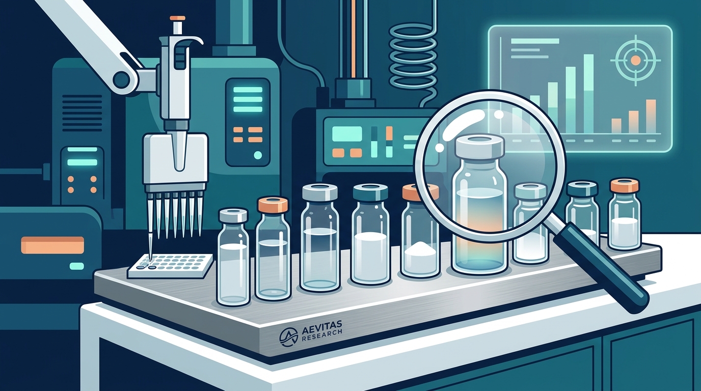 Choosing a High-End Peptide Supplier: 7 Critical Quality Checks