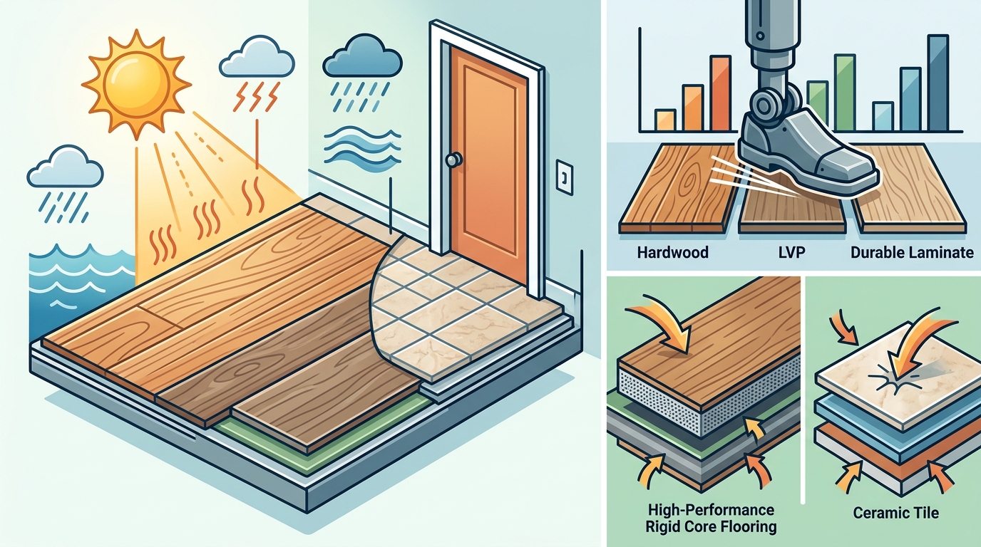 Best Flooring for High-Traffic Areas in Southern California