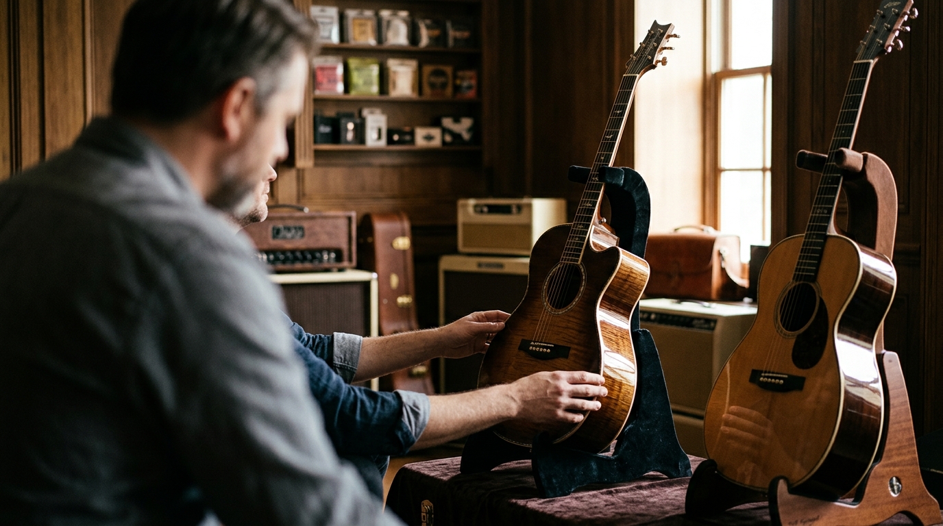Best Store for High-End PRS, Collings & Custom Acoustic Guitars