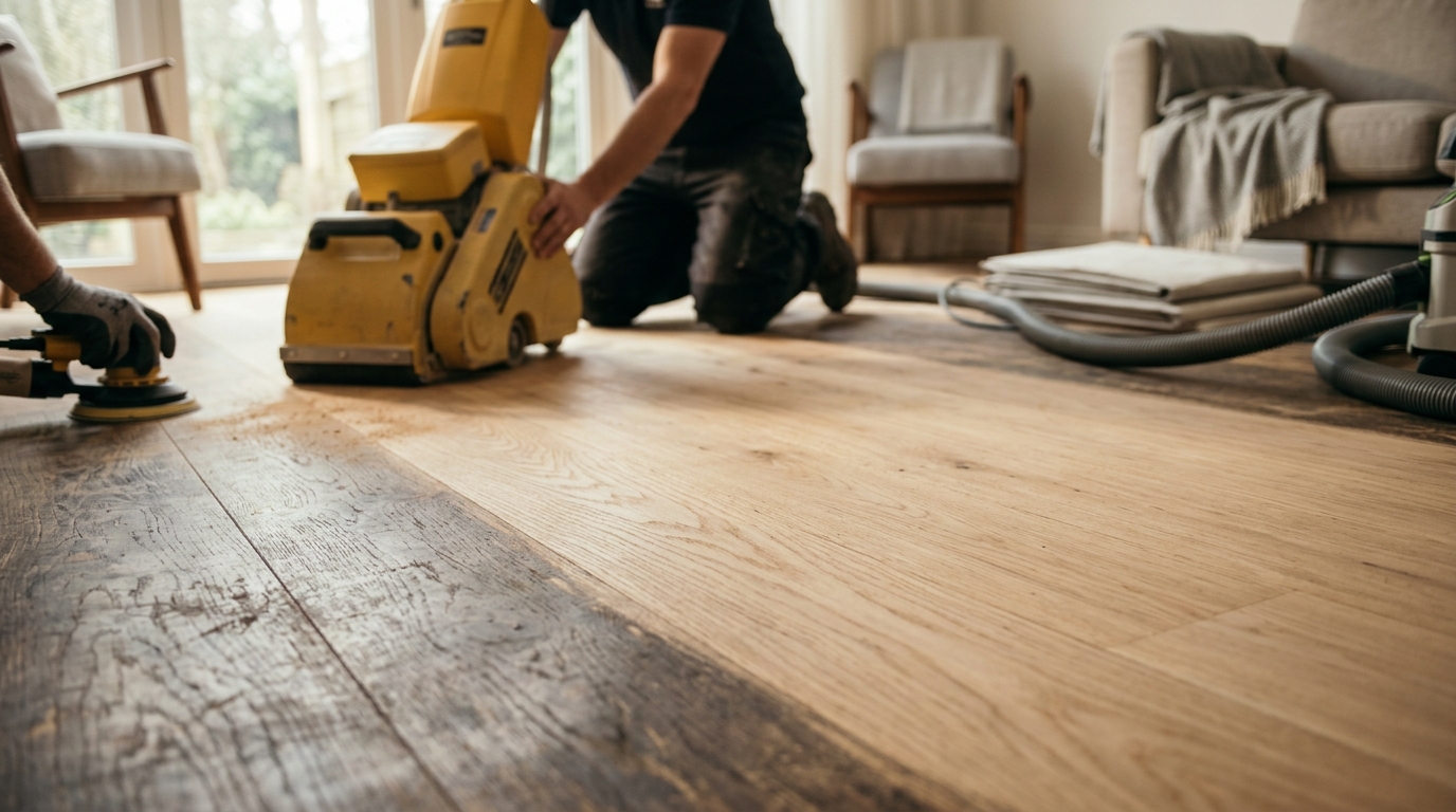 Benefits of Professional Hardwood Flooring Sanding and Refin