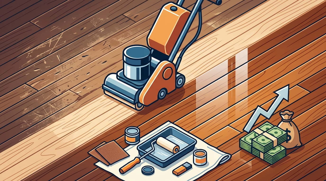 Benefits of Professional Hardwood Flooring Sanding and Refin