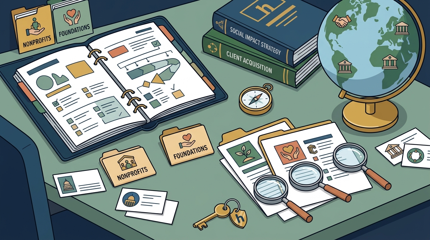 How to Find Nonprofit and Foundation Consulting Clients