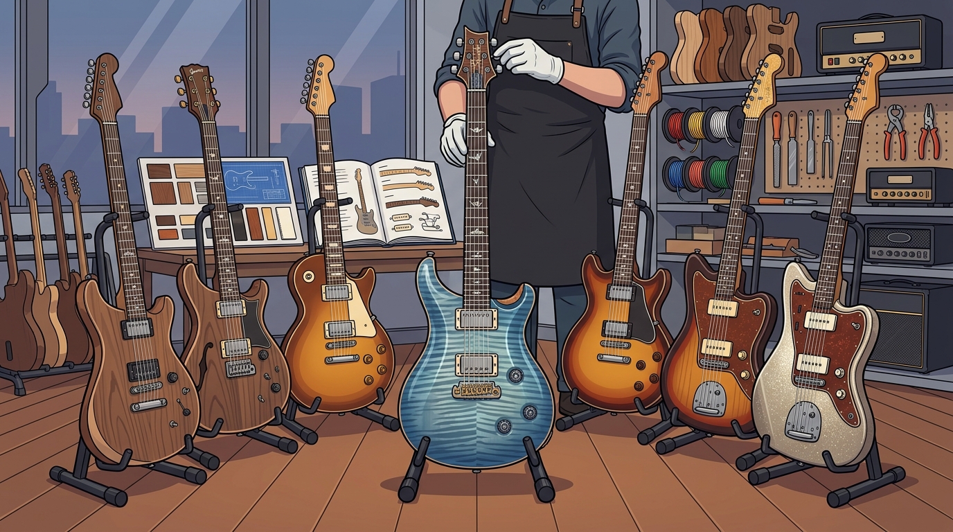 Where to Buy Custom Electric Guitars: A Buyer’s Guide