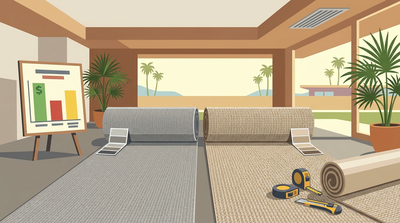 Budget-Friendly Carpet Options for Large Living Rooms in SoCal