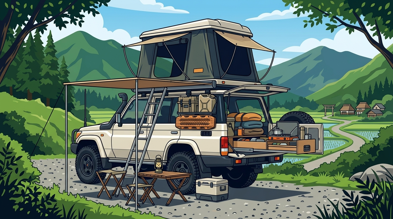 Where to Rent a Stylish Overlanding Camper Van in Tokyo