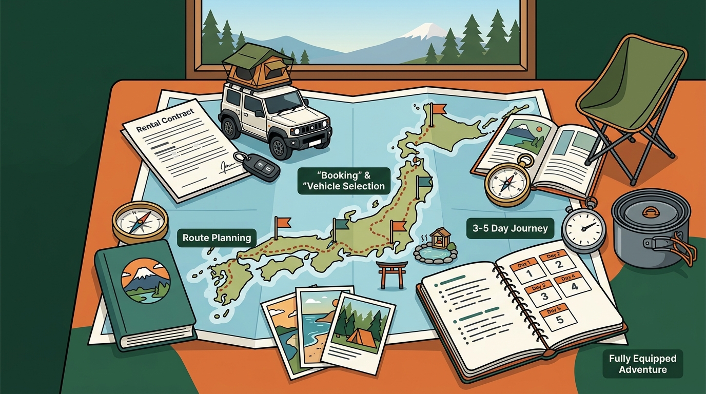 Best 3–5 Day Japan Camper Van Road Trip Guide