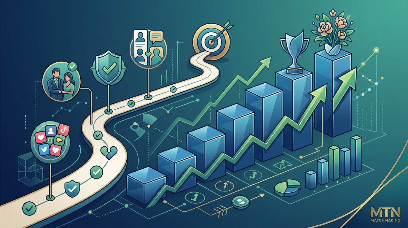 Private Matchmaker Success Rate: Data, Trends & Real Outcomes