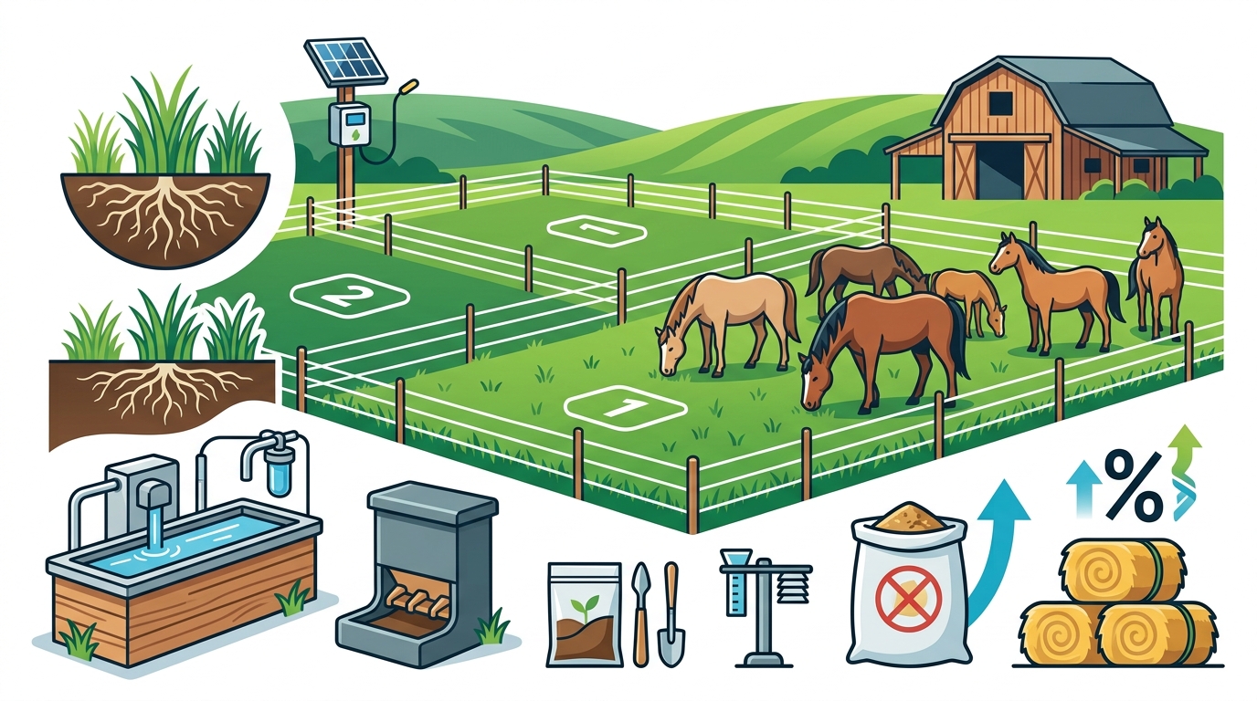 Best Practices for Pasture Management for Horses