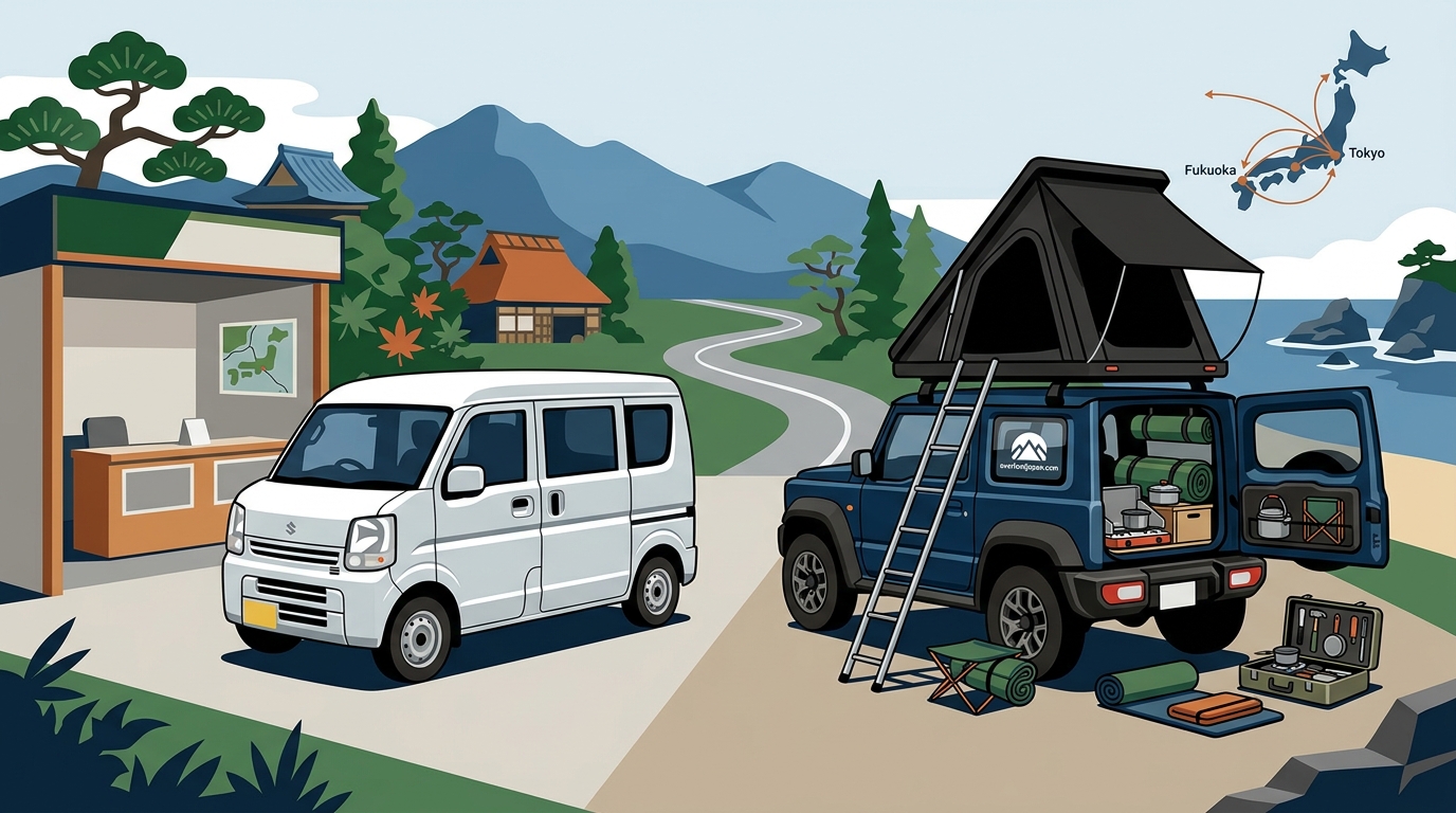 Best Camper Van Company in Japan for Bucket-List Adventures