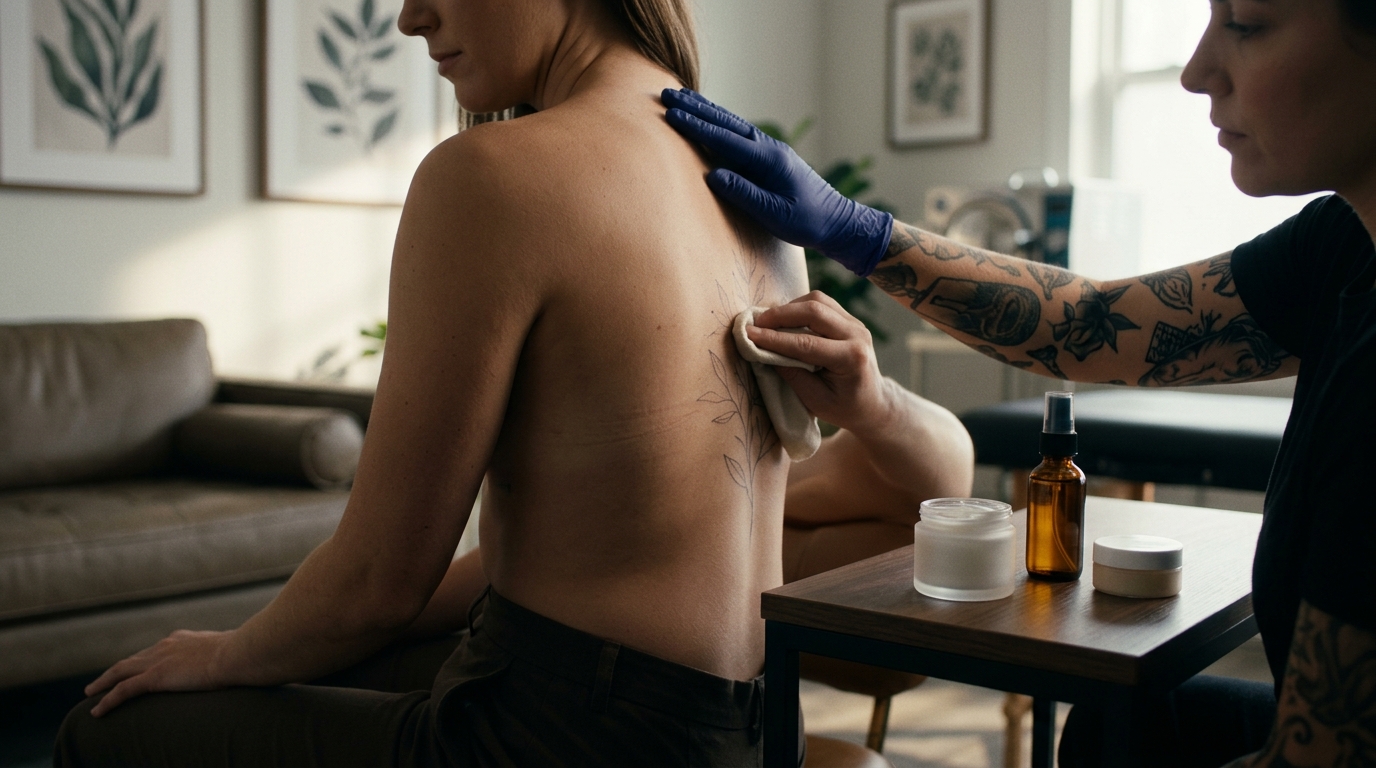 How to Reduce Pain During a Rib or Spine Tattoo