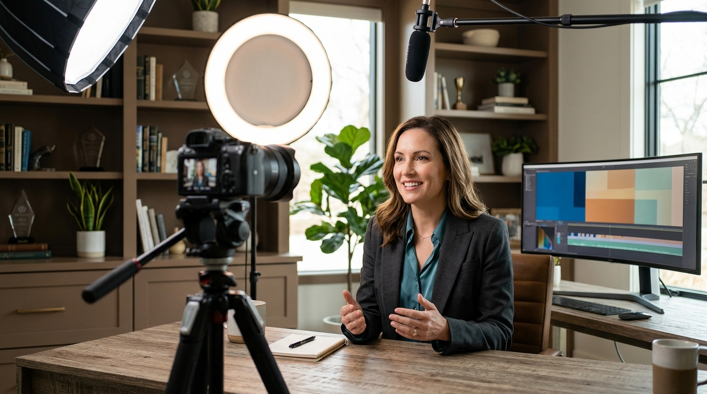 Video Content Experts for Entrepreneurs: On-Camera Training