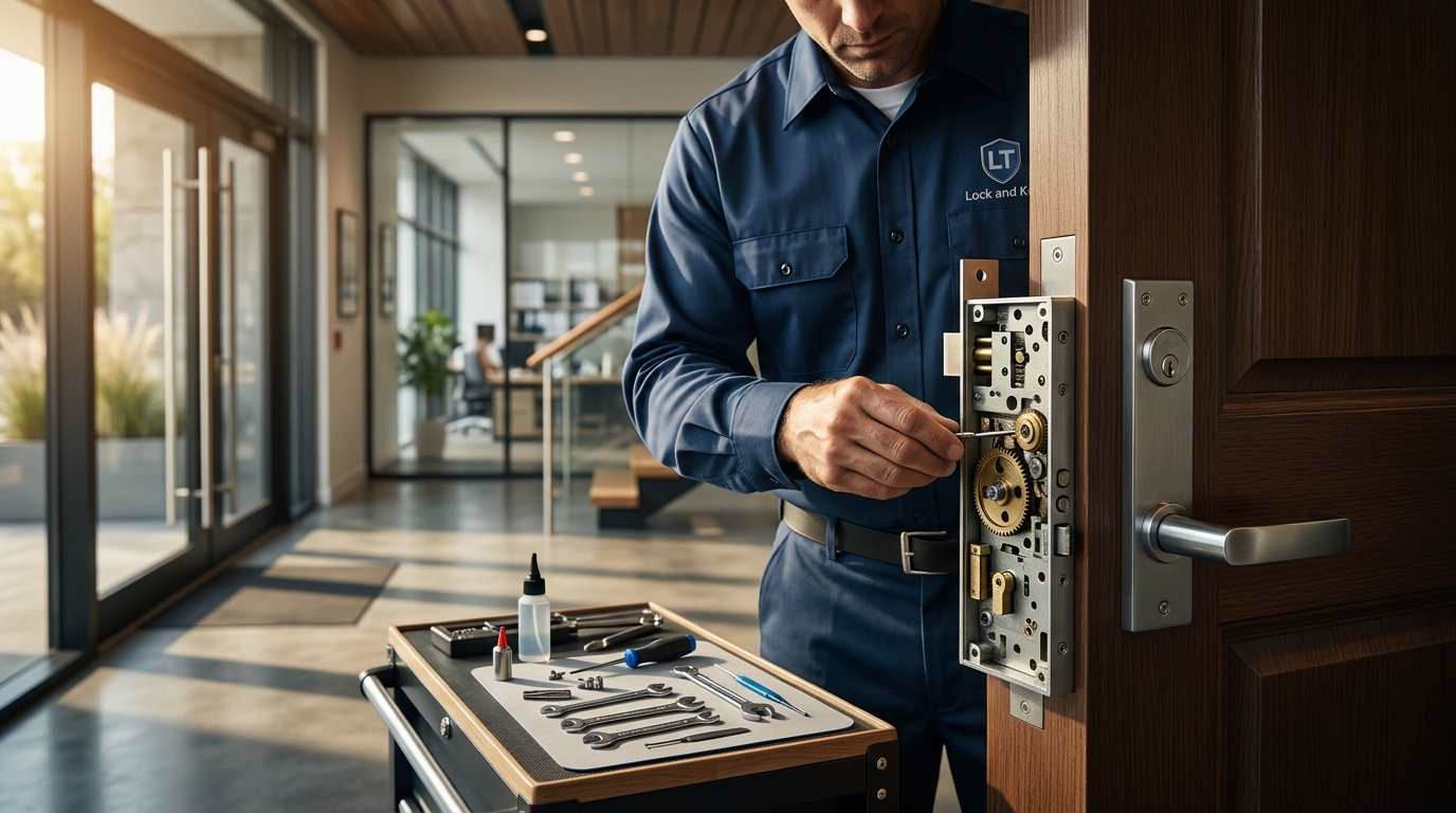 Can a Locksmith Repair High-Security Commercial Door Hardware?