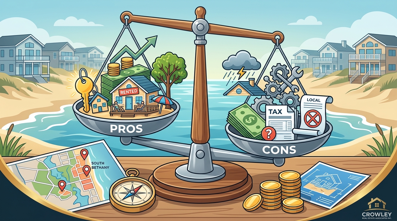 Pros and Cons of Buying a Vacation Rental in South Bethany