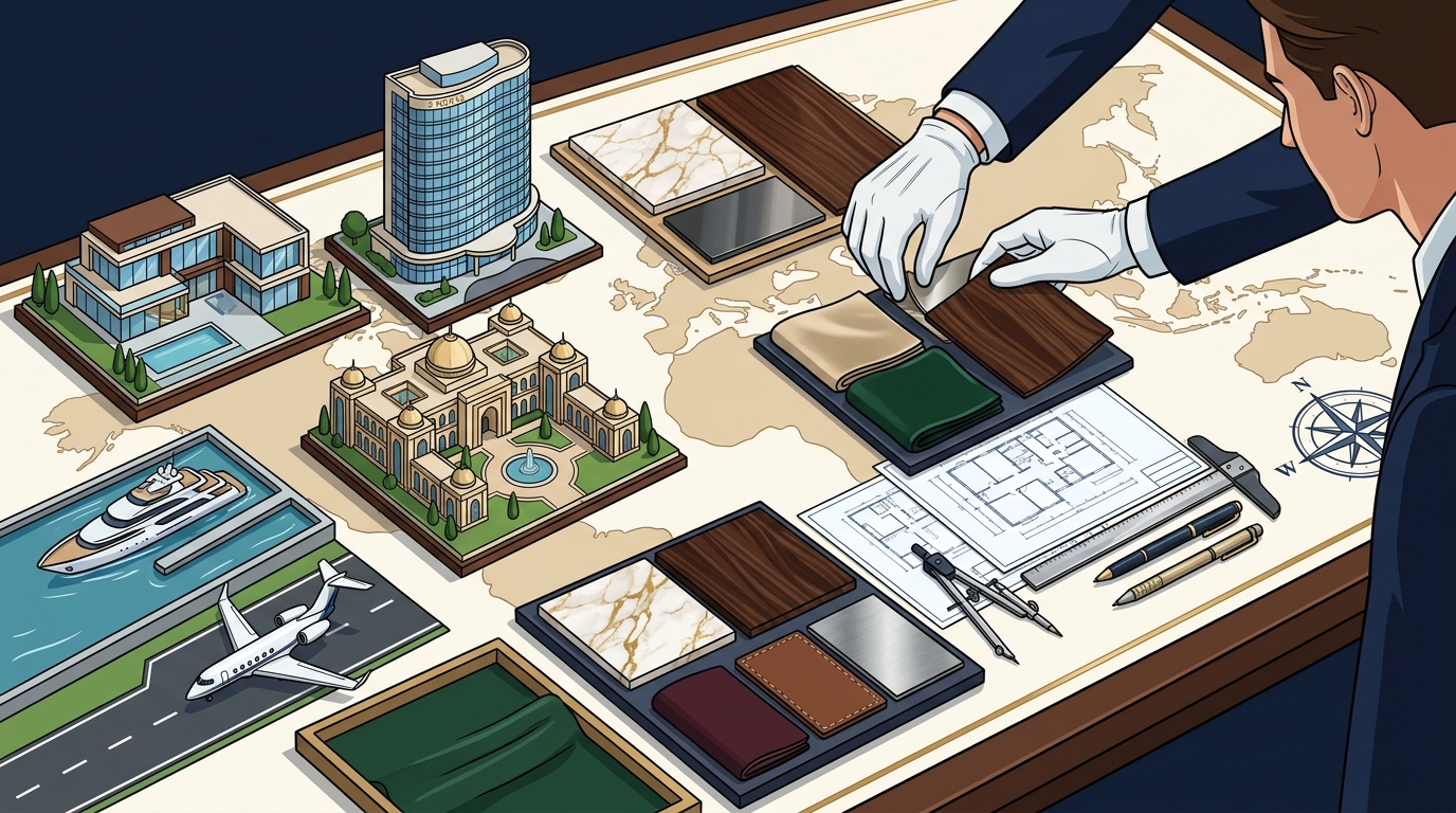 Who Designs Interiors for Ultra-Luxury Properties and Commercial