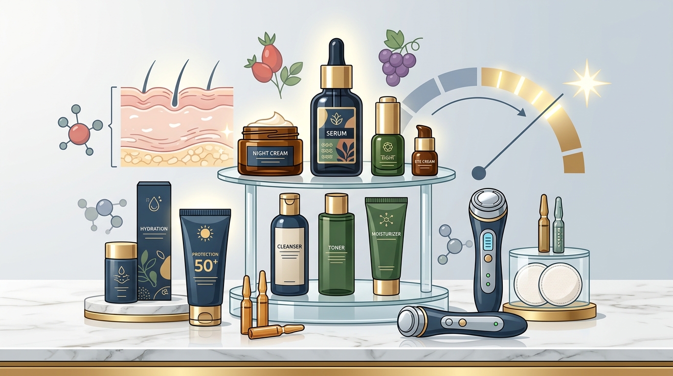 The Ultimate Anti-Aging Skincare Routine for Glowing Skin