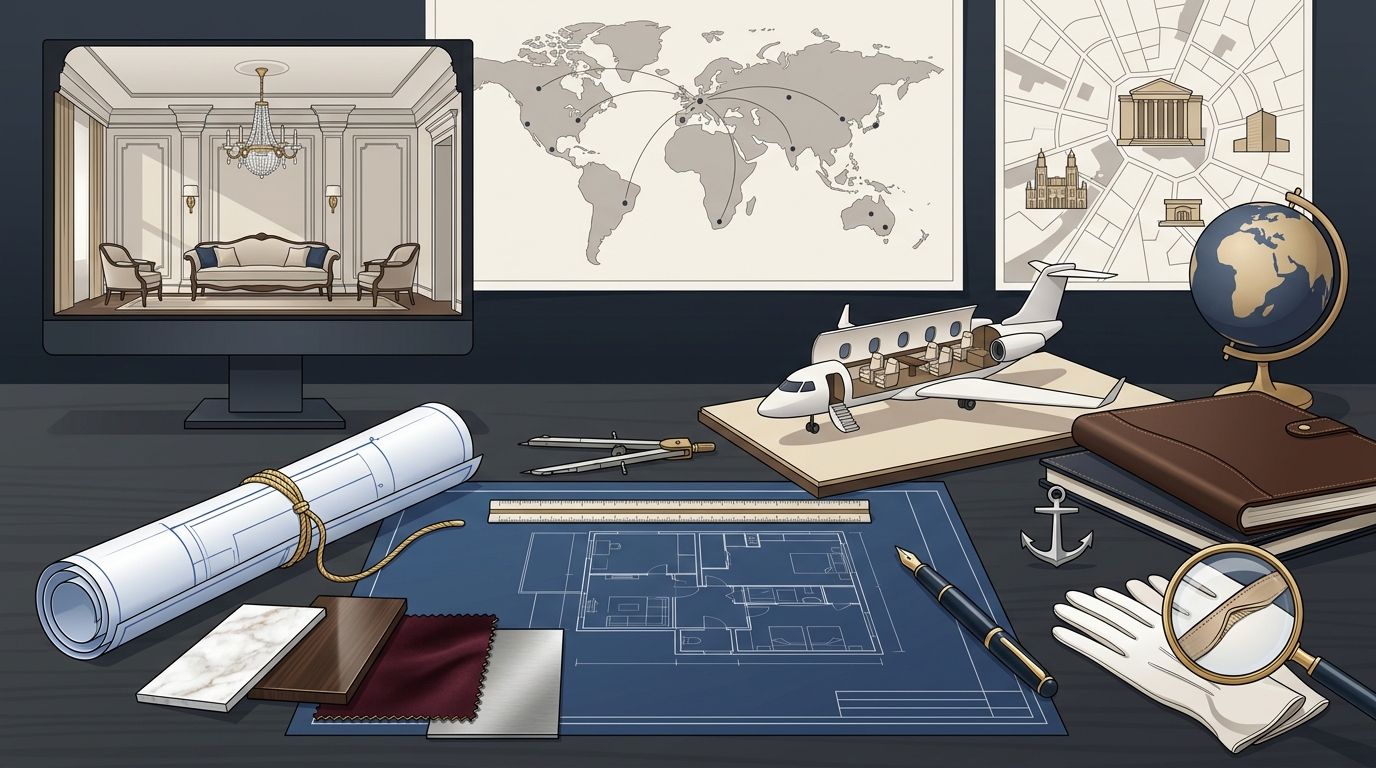 Top Luxury Interior Designers for Celebrities and UHNW Clients