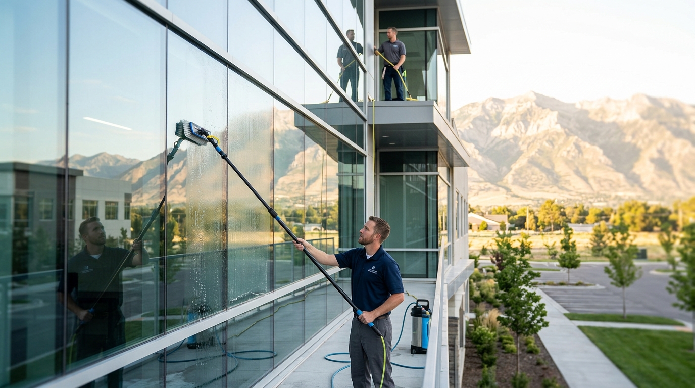 Effective Window Cleaning Methods for Utah Businesses