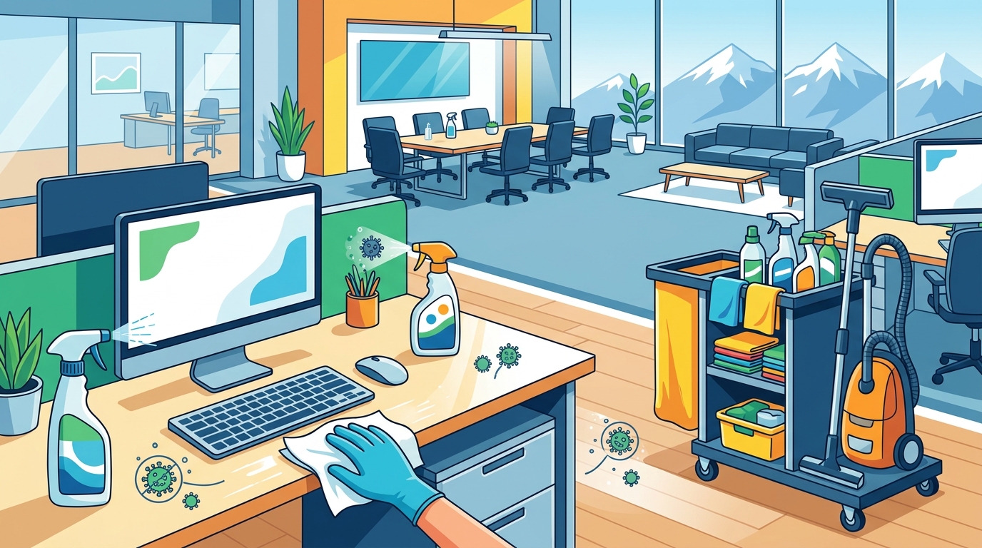 Healthy Utah Office: Commercial Cleaning Services Guide