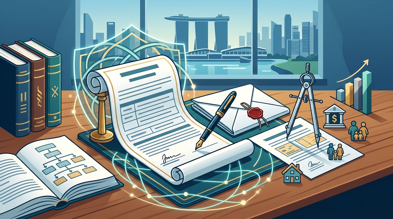 Drafting a Legally Binding Will or LPA in Singapore: Step-by-Ste
