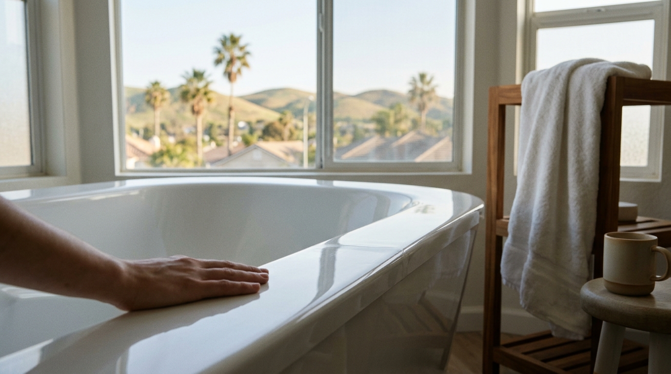 Who Repairs Cracked Fiberglass Tubs in Corona CA?