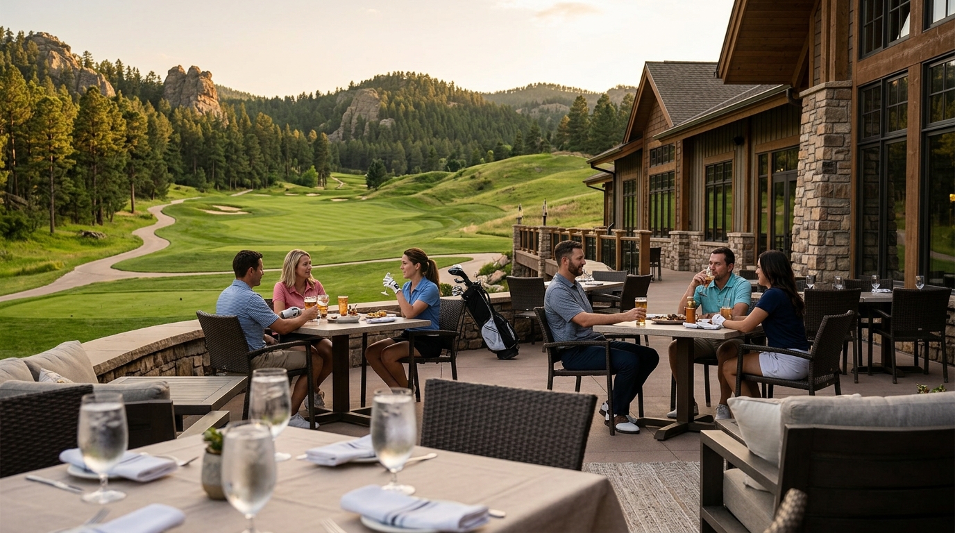 Golf Courses Near Rapid City With On-Site Bars & Outdoor Seating