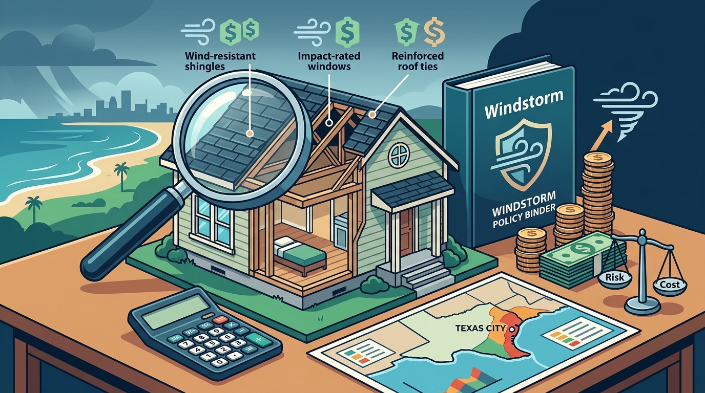 Windstorm Insurance Premiums: Cost Factors in Coastal Texas