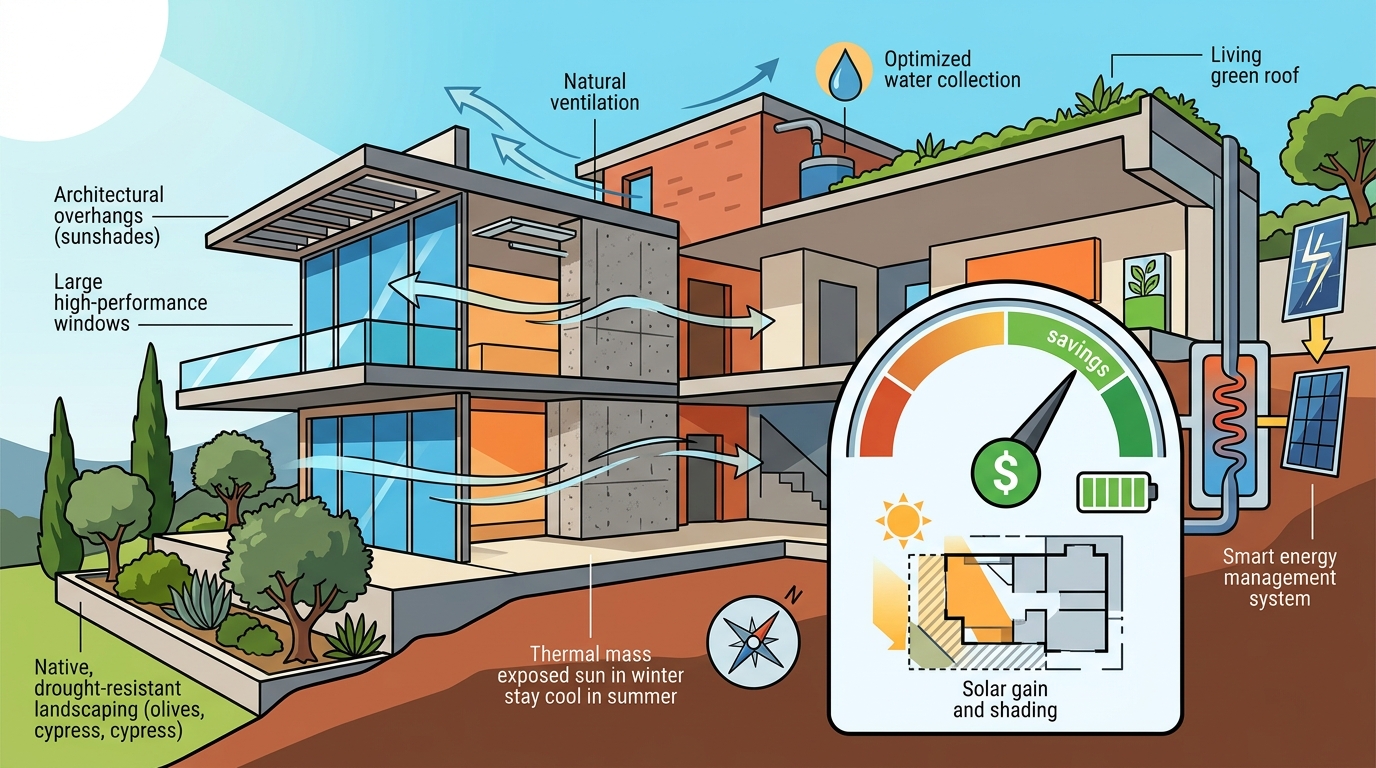 Sustainable Luxury: Bioclimatic Design for High-End Homes