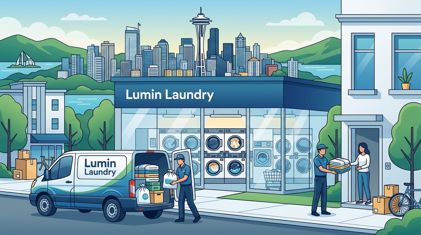 Seattle Laundromat with Pickup & Delivery: Lumin Laundry Guide