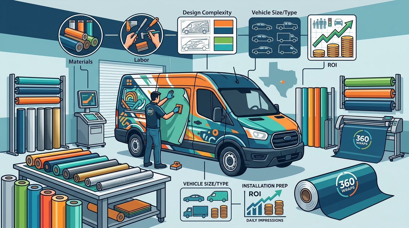 Vehicle Wrap Cost Factors: Full Breakdown & Pricing Guide