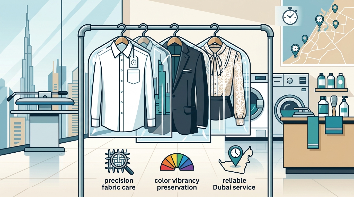 Where to Find Premium Dry Cleaning in Dubai | Whites® Guide