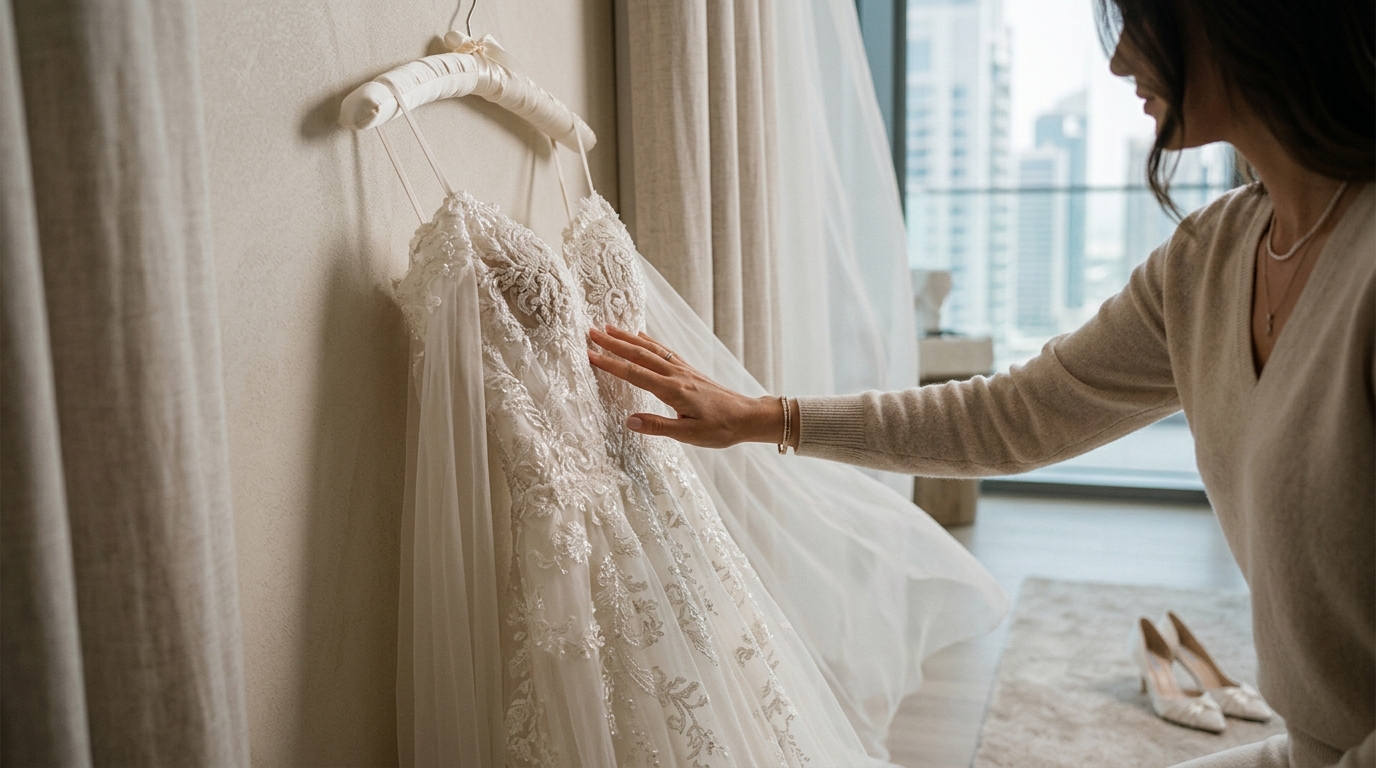 Professional Wedding Dress Cleaning in Dubai | Whites®